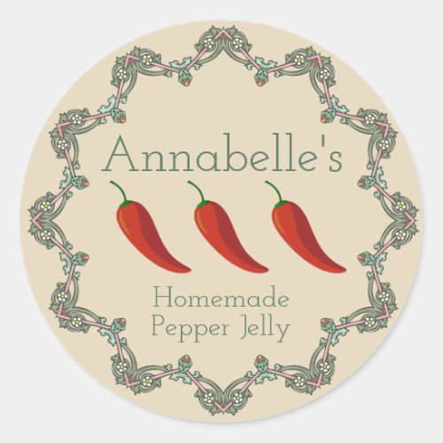 Pepper Jelly Label