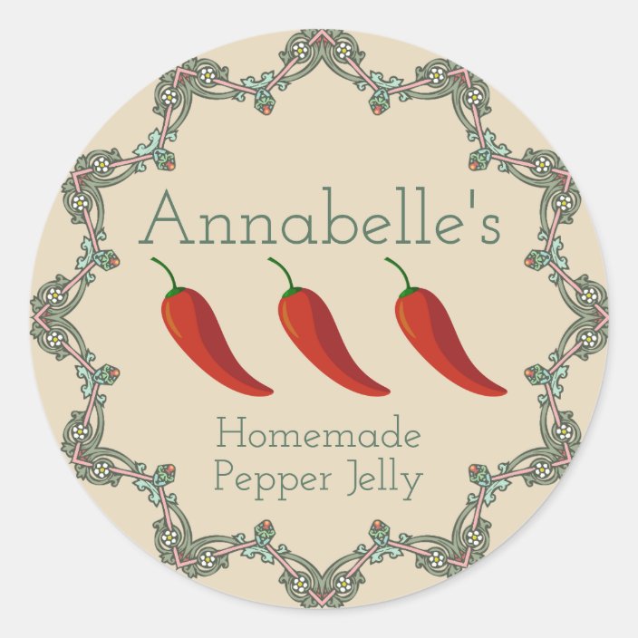 Pepper Jelly Label