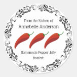 Pepper Jelly Label Personalize