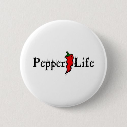 Pepper Life Pinback Button Pepper Life Pinback Button
