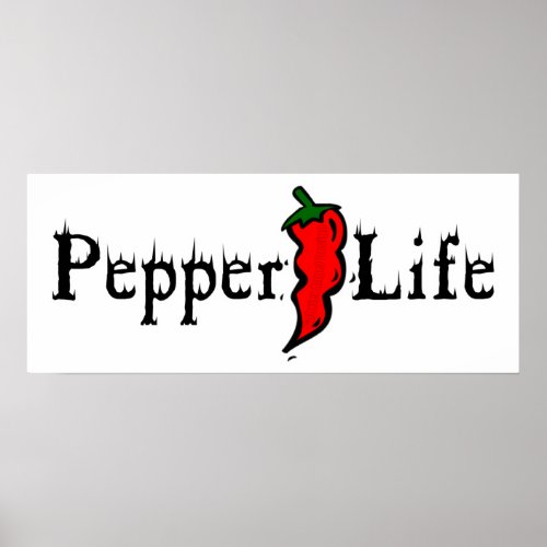 Pepper Life Poster