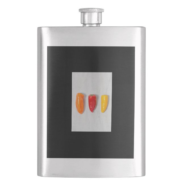 Pepper Still Life Flask (Front)