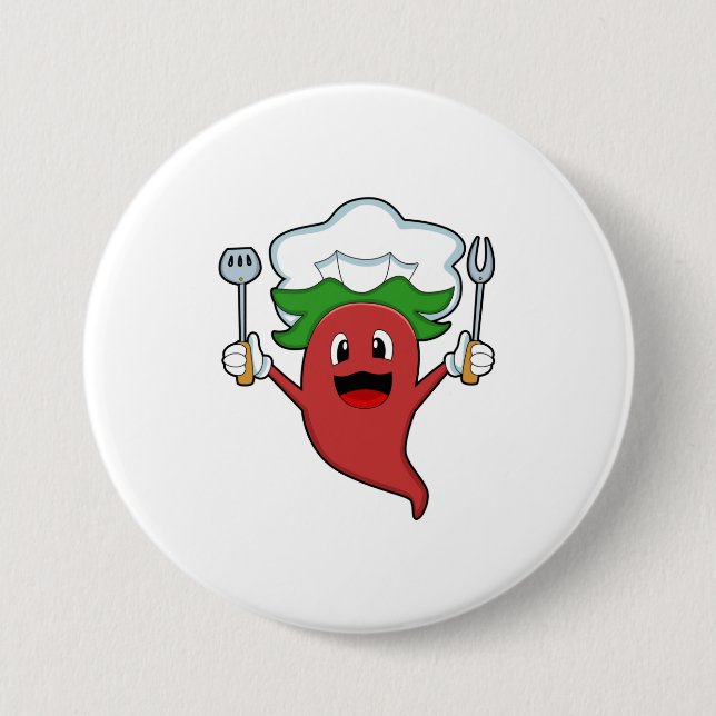 Pepper Vegan Cook Button (Front)