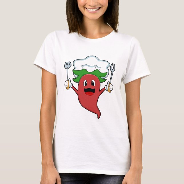 Pepper Vegan Cook T-Shirt (Front)