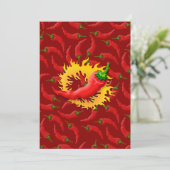 Pepper with flame (Standing Front)