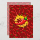 Pepper with flame (Front/Back)