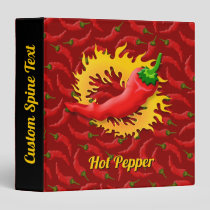 Pepper with flame binder