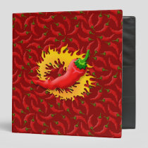 Pepper with flame binder