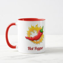 Pepper with Flame Coffee Mug