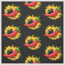 Pepper with Flame Fabric
