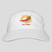 Pepper with Flame Headsweats Hat