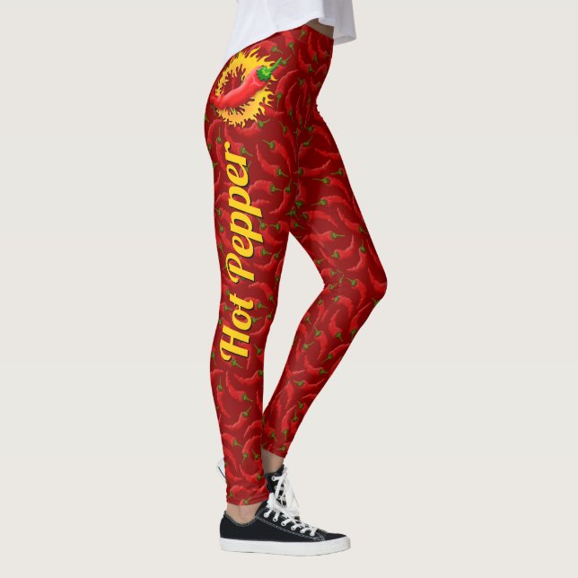 Pepper with Flame Leggings (Right)