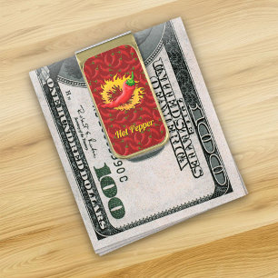 Pepper with Flame Money Clip