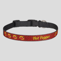 Pepper with Flame Pet Collar