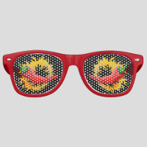 Pepper with Flame Retro Sunglasses