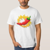 Pepper with flame T-Shirt