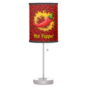 Pepper with Flame Table Lamp (Left)
