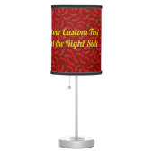 Pepper with Flame Table Lamp (Right)