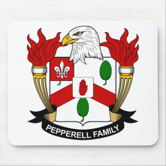 Pepperell Family Crest Mouse Pad