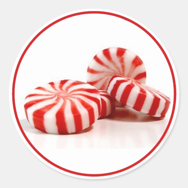 Peppermint Candies Sticker (Front)