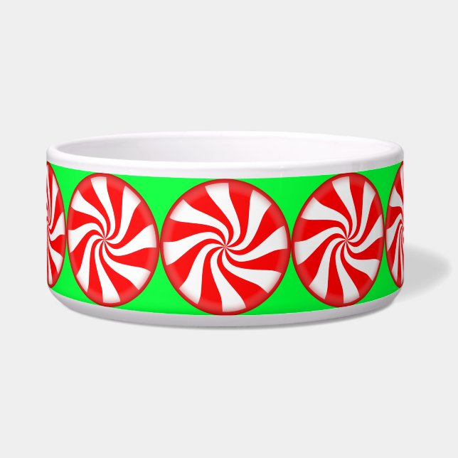 Peppermint Candy Bowl (Front)
