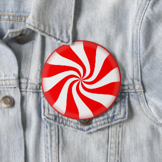 Peppermint Candy Button