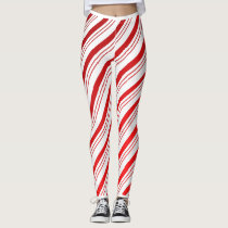 Peppermint Candy Cane Leggings Peppermint Candy Cane Leggings