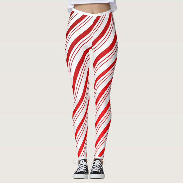 Candy cane outlet leggings for adults