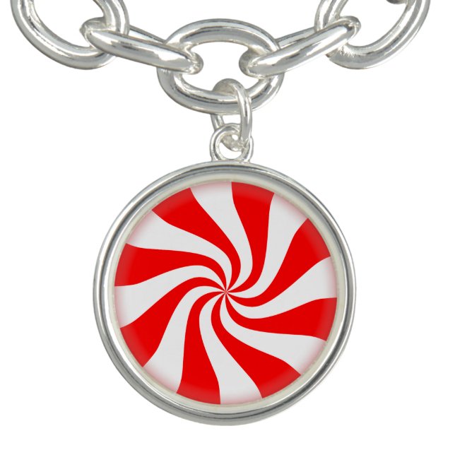 Peppermint Candy Charm Bracelet (Design)