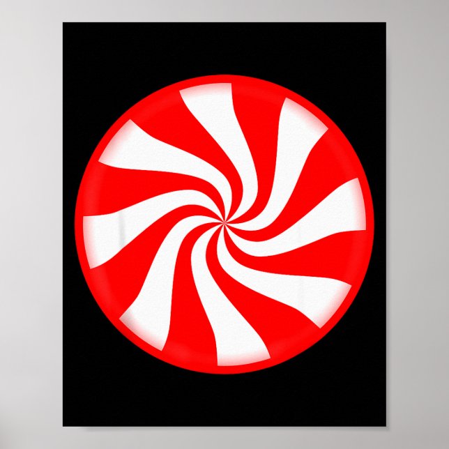 Peppermint Candy Christmas  Poster (Front)
