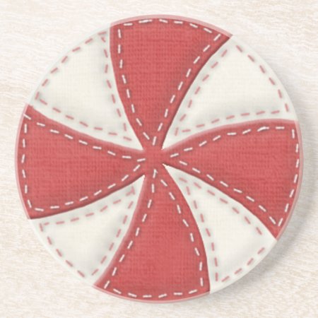 Peppermint Candy Coaster