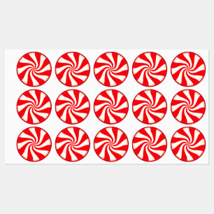 Peppermint Candy Labels