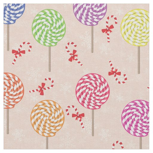 Peppermint Candy Mints Christmas,candy canes Fabric