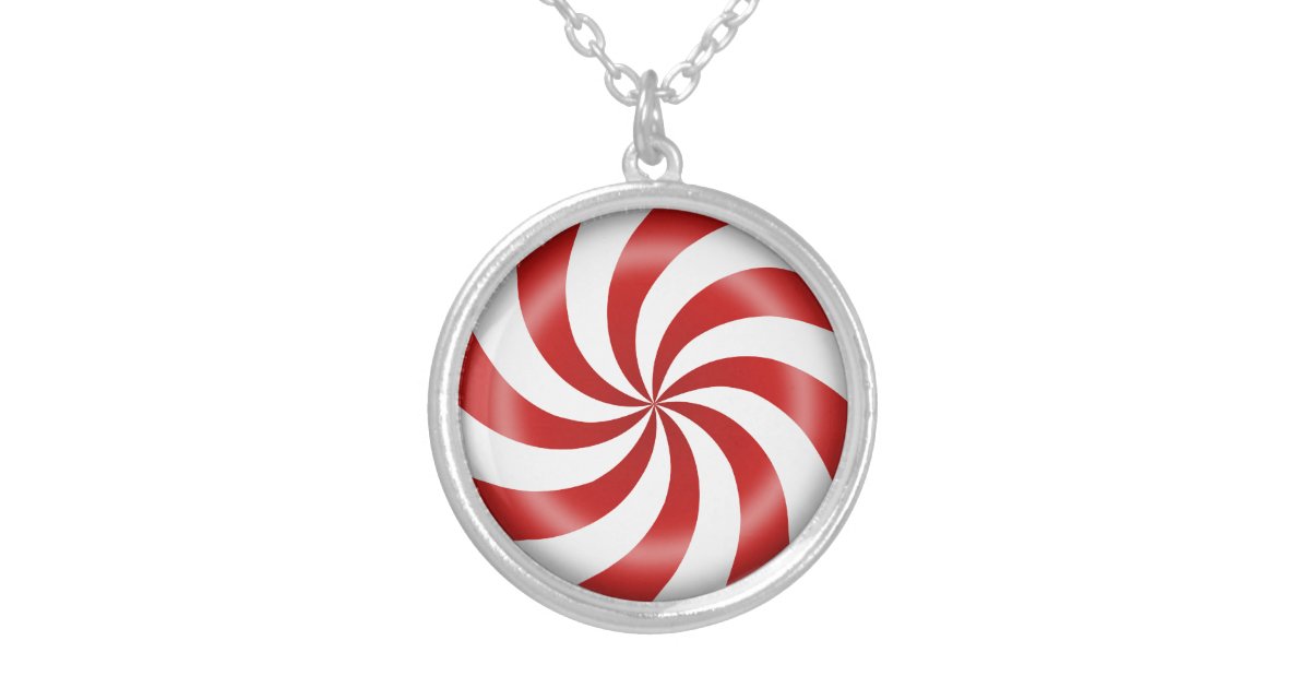 Peppermint Candy Necklace Zazzle
