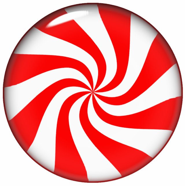 Peppermint Candy Statuette (Front)