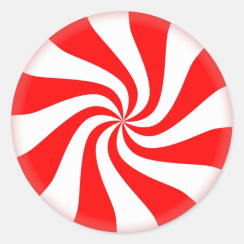Peppermint Candy Stickers