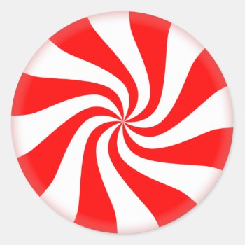 Peppermint Candy Stickers by photographybydebbie at Zazzle