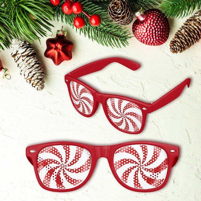 Peppermint Candy Sunglasses (Peppermint Candy Holiday Sunglasses!)