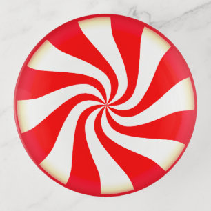 Peppermint Candy Trinket Tray