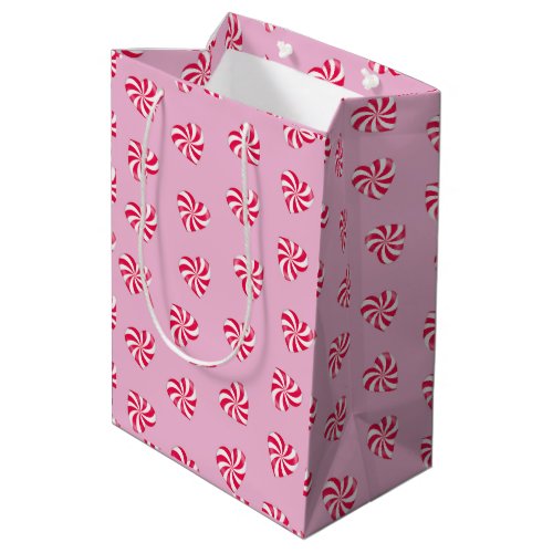 Peppermint Hearts Gift Bag