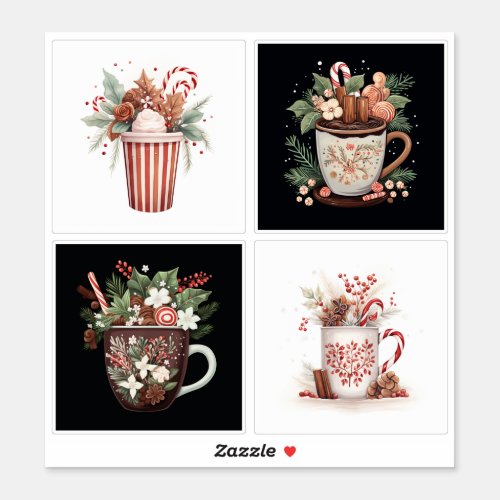 Peppermint Mocha Collection Sticker
