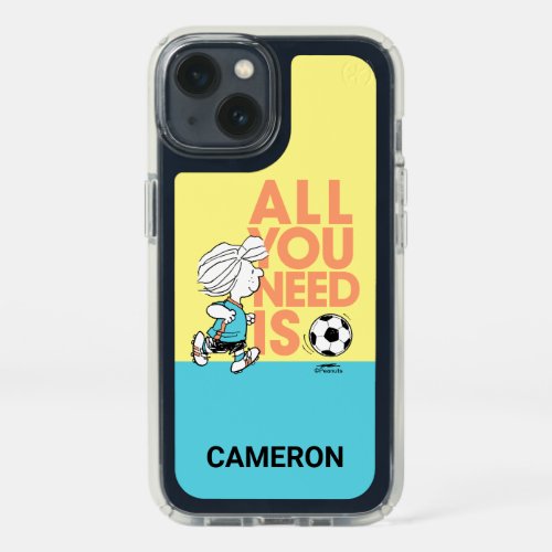 Peppermint Patty _ All You Need Is Soccer Speck iPhone 13 Case