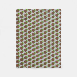 peppermint-patty fleece blanket