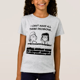 Peppermint Patty & Marcie at the Wall T-Shirt