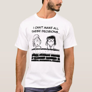 Peppermint Patty & Marcie at the Wall T-Shirt
