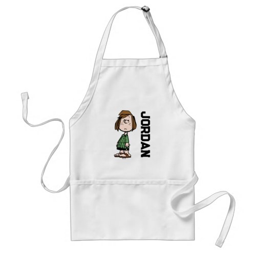 Peppermint Patty Rolling Eyes  Add Your Name Adult Apron