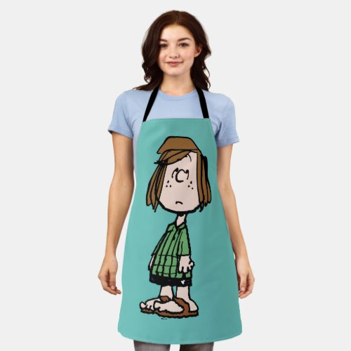 Peppermint Patty Rolling Eyes Apron