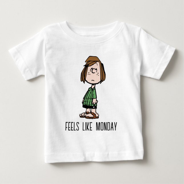 Peppermint Patty Rolling Eyes Baby T-Shirt (Front)