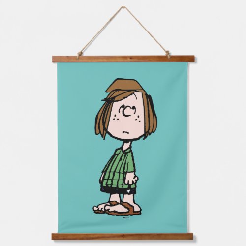 Peppermint Patty Rolling Eyes Hanging Tapestry