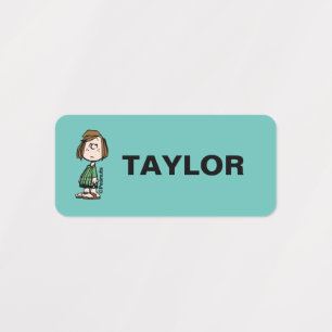 Peppermint Patty Rolling Eyes Kids' Labels